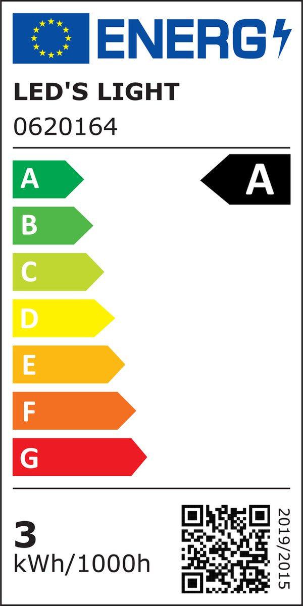Ultra LED Lamp E27 - Energielabel A - Helder glas - 2.2W is gelijk aan 40W LED Filament Lampen led.gl