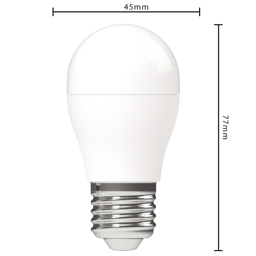 Elite LED Kogellamp E27 Mat - Gaan tot 25 jaar mee - Warm wit - 2.9W vervangt 40W Lichtbronnen led.gl