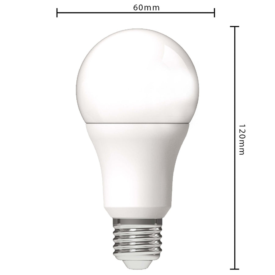 E27 LED Lamp - 4W vervangt 60W - 3000K warm wit - 1 lamp Lichtbronnen led.gl