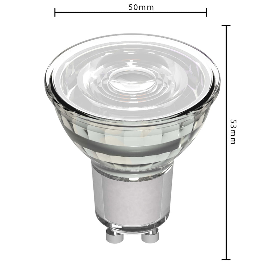 Elite LED Lamp met GU10 fitting - Gaat tot 25 jaar mee - 2W/50W - 345 lm - Warm wit Spotjes led.gl