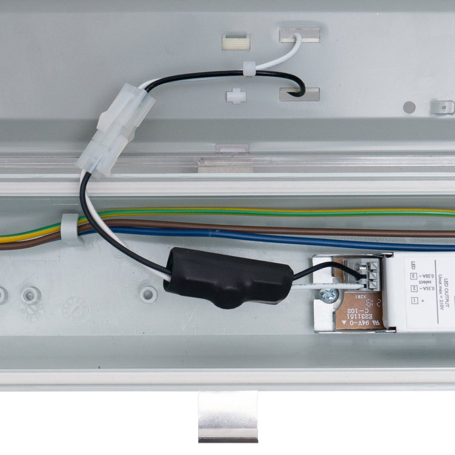 LED's Light Pro Philips Koppelbare TL armatuur 150 cm - 40W - Energielabel B - Dimbaar licht - 7200 lm - 180Lm/W - IP65 - 4000K - IK08 TL verlichting led.gl