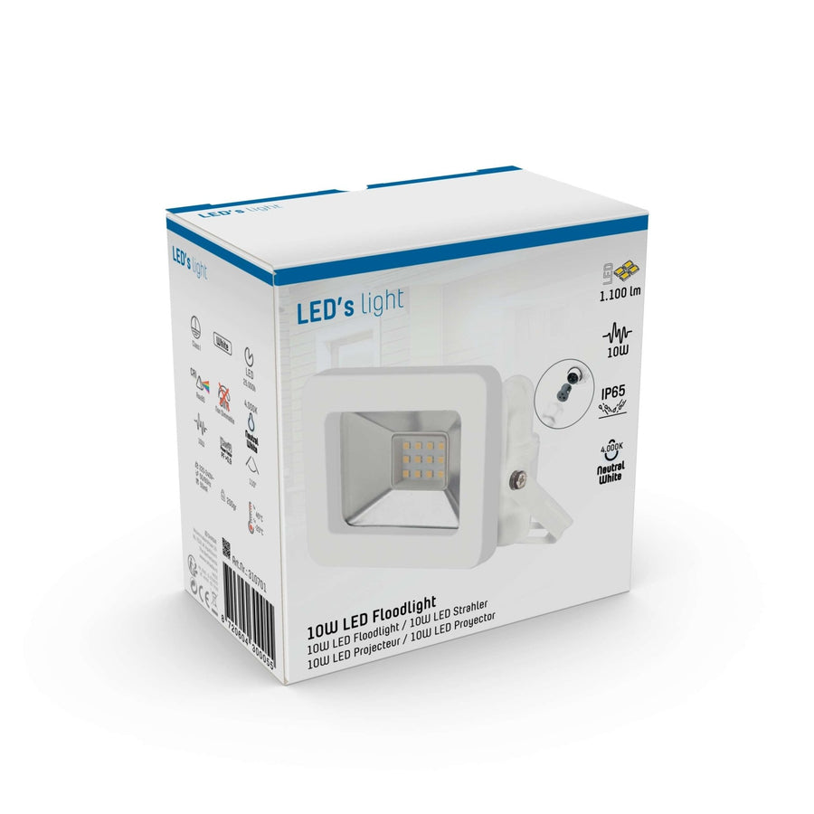 LED's Light Breedstraler 1100 - Waterdicht IP65 - 10W - Wit Schijnwerpers led.gl
