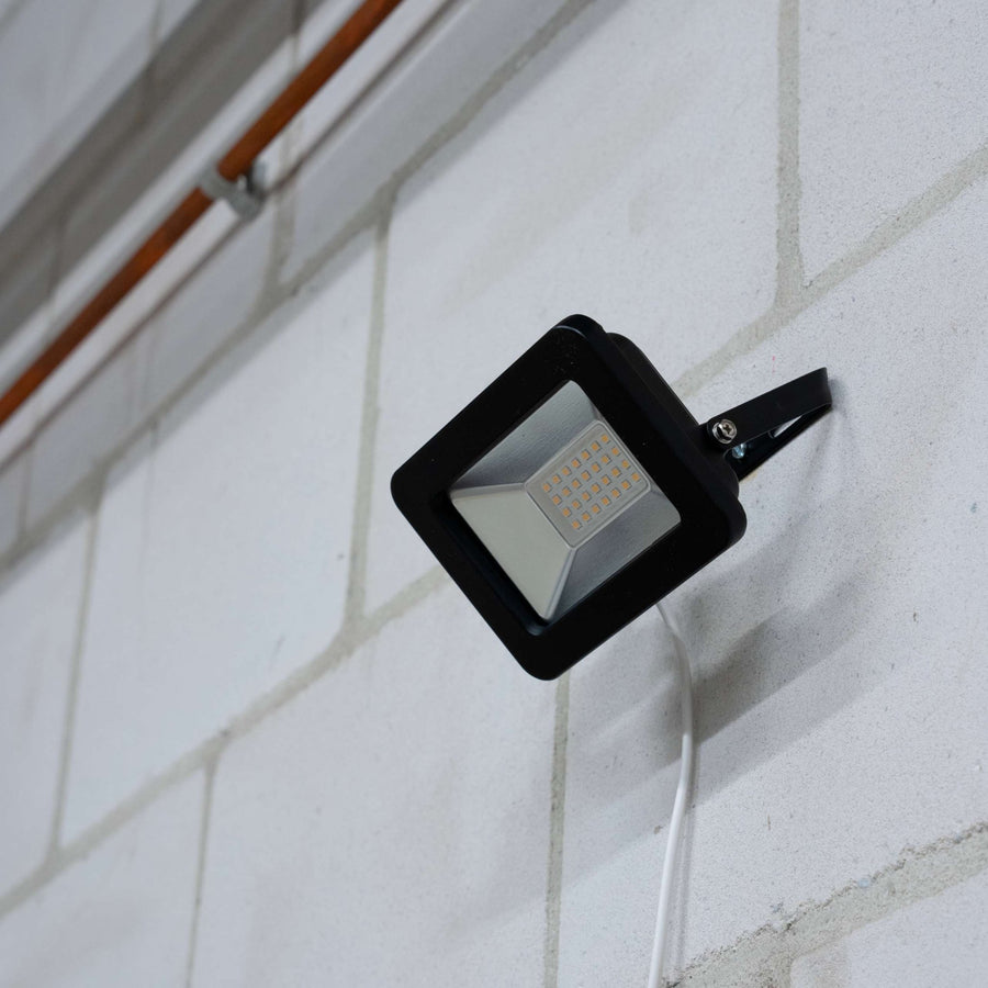 LED's Light Verstralers 2200 - Waterdicht IP65 - 20W - Zwart Schijnwerpers led.gl