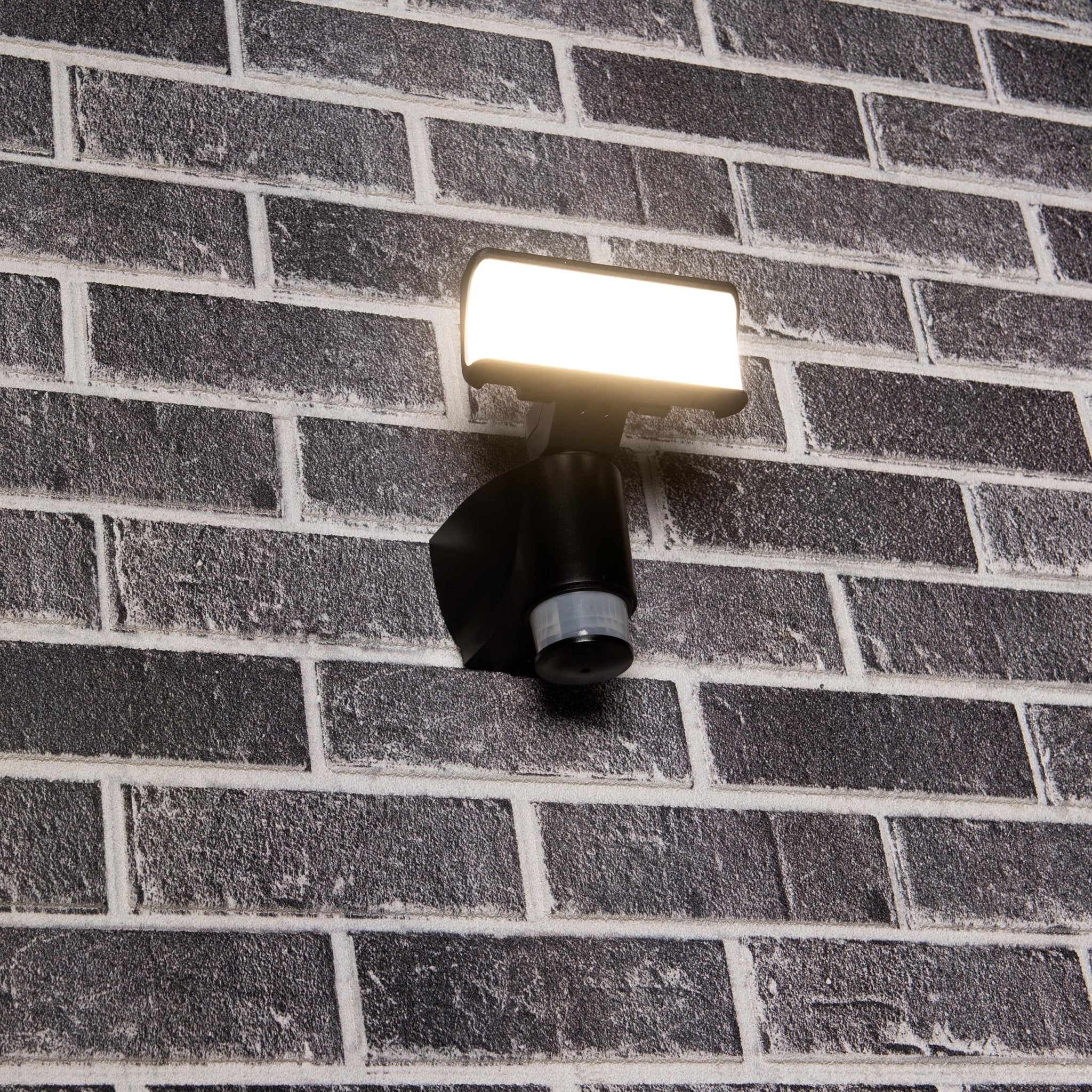 LED's Light LED Schijnwerper met Sensor - Automatische bewegingsvolging - Zwart Lichtbronnen led.gl
