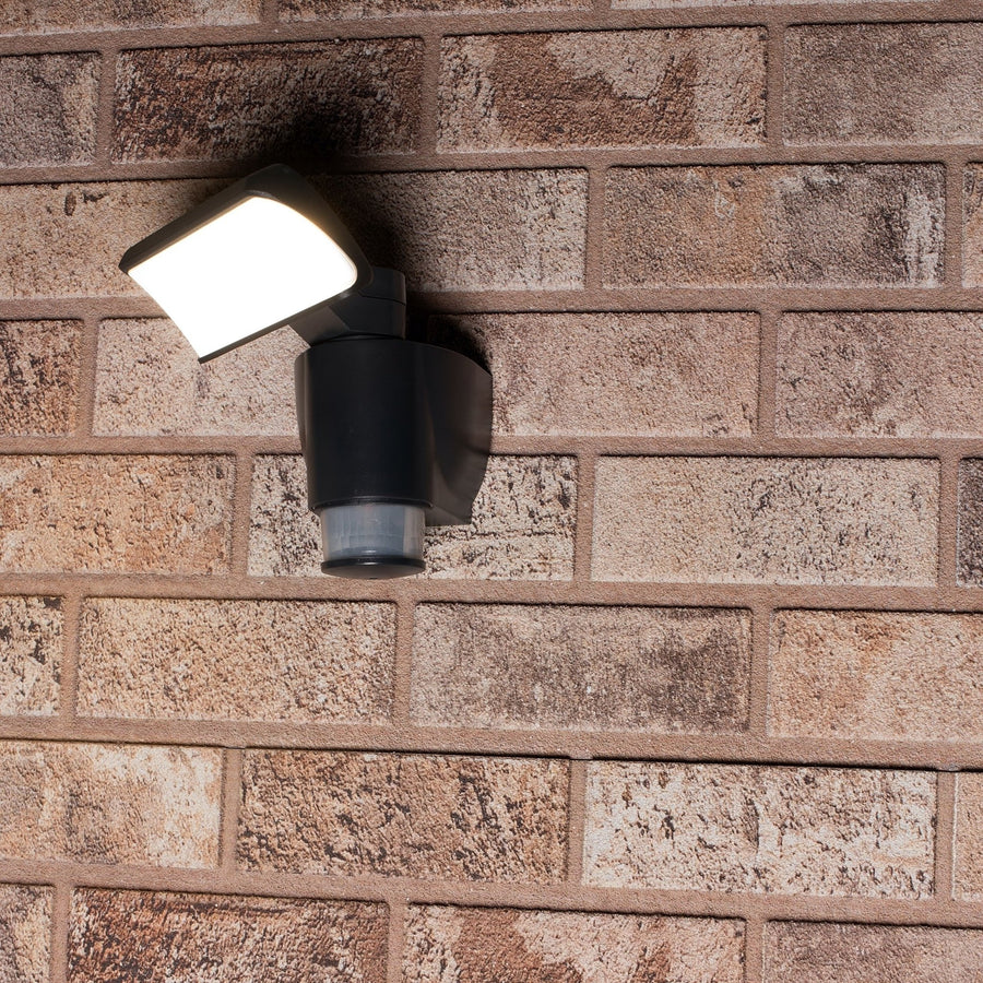 LED's Light LED Schijnwerper met Sensor - Automatische bewegingsvolging - Antraciet Lichtbronnen led.gl