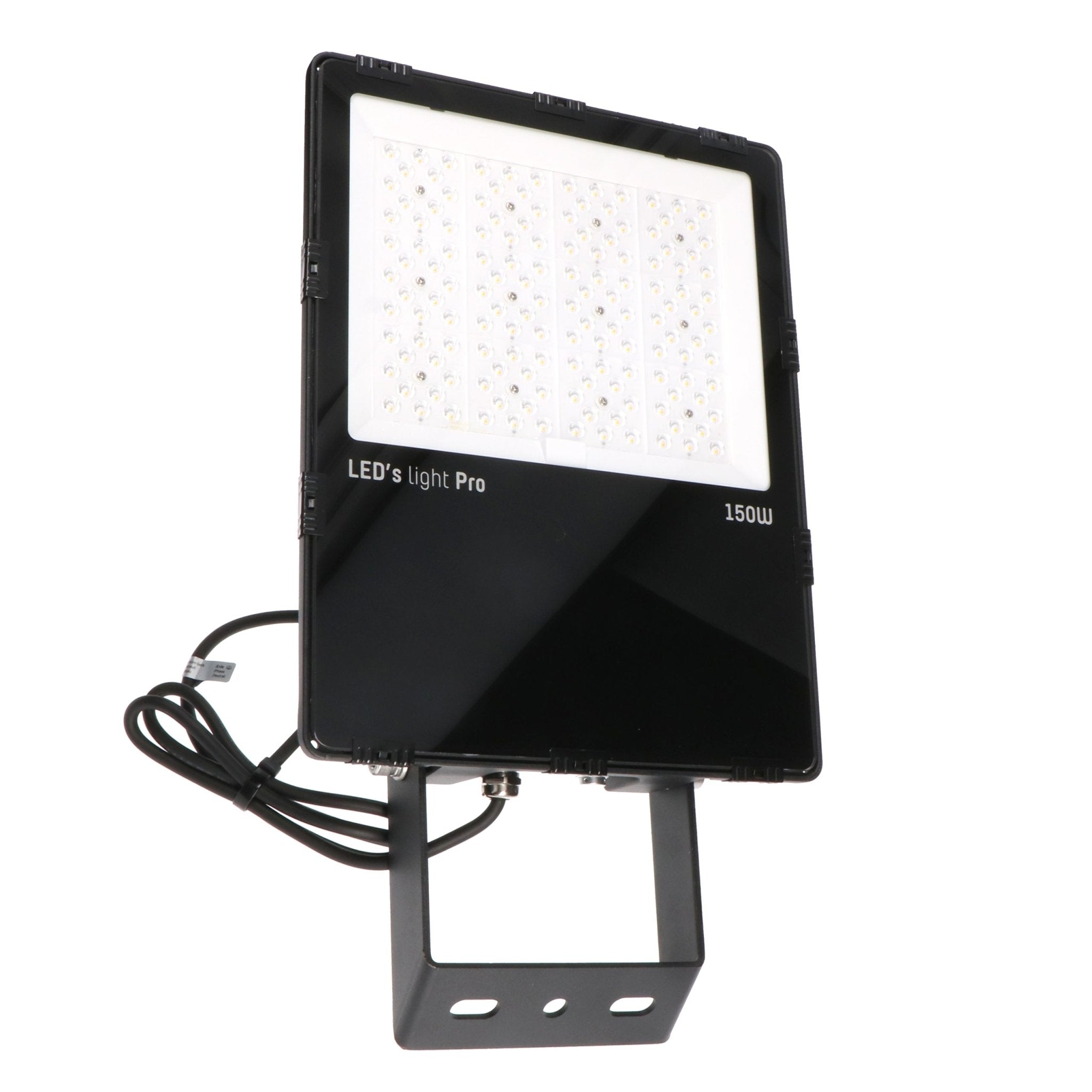 HeavyDuty LED Floodlight 150W - Waterdicht (IP66) & Corrosiebestendig (C4) - Zwart Schijnwerpers led.gl
