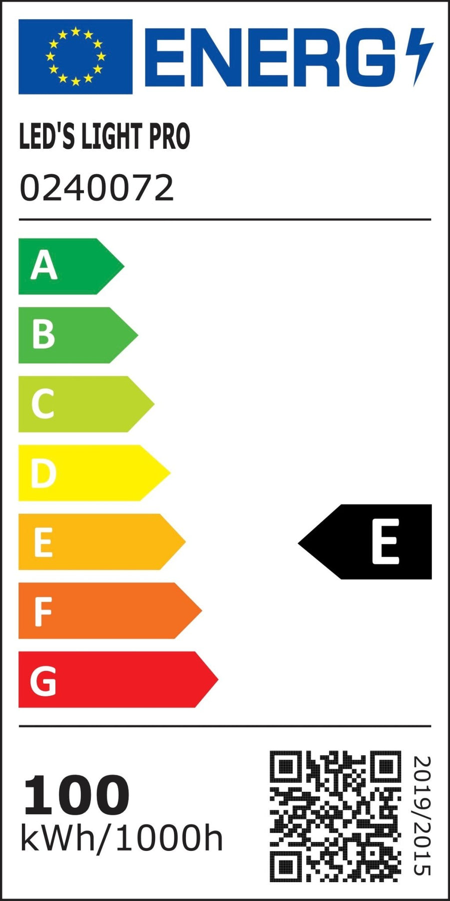 LED's Light pro HeavyDuty LED Schijnwerper 100W - Waterdicht (IP66) & Corrosiebestendig (C4) - Zwart Schijnwerpers led.gl
