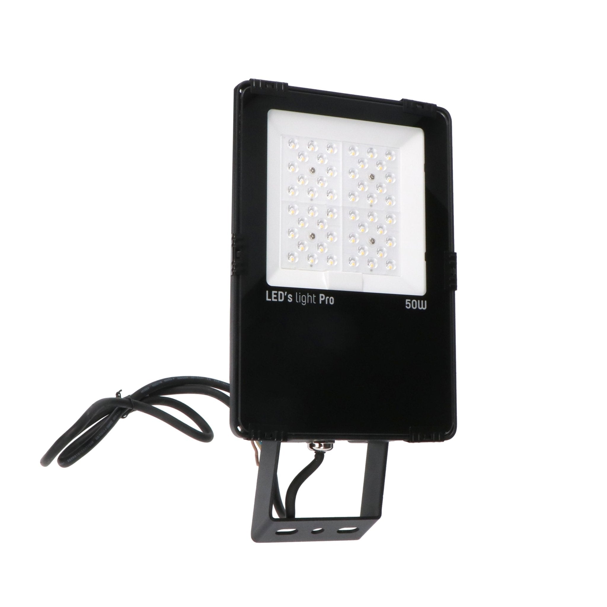 LED's Light Pro HeavyDuty LED Schijnwerper 50W - Waterdicht (IP66) & Corrosiebestendig (C4) - Zwart Schijnwerpers led.gl