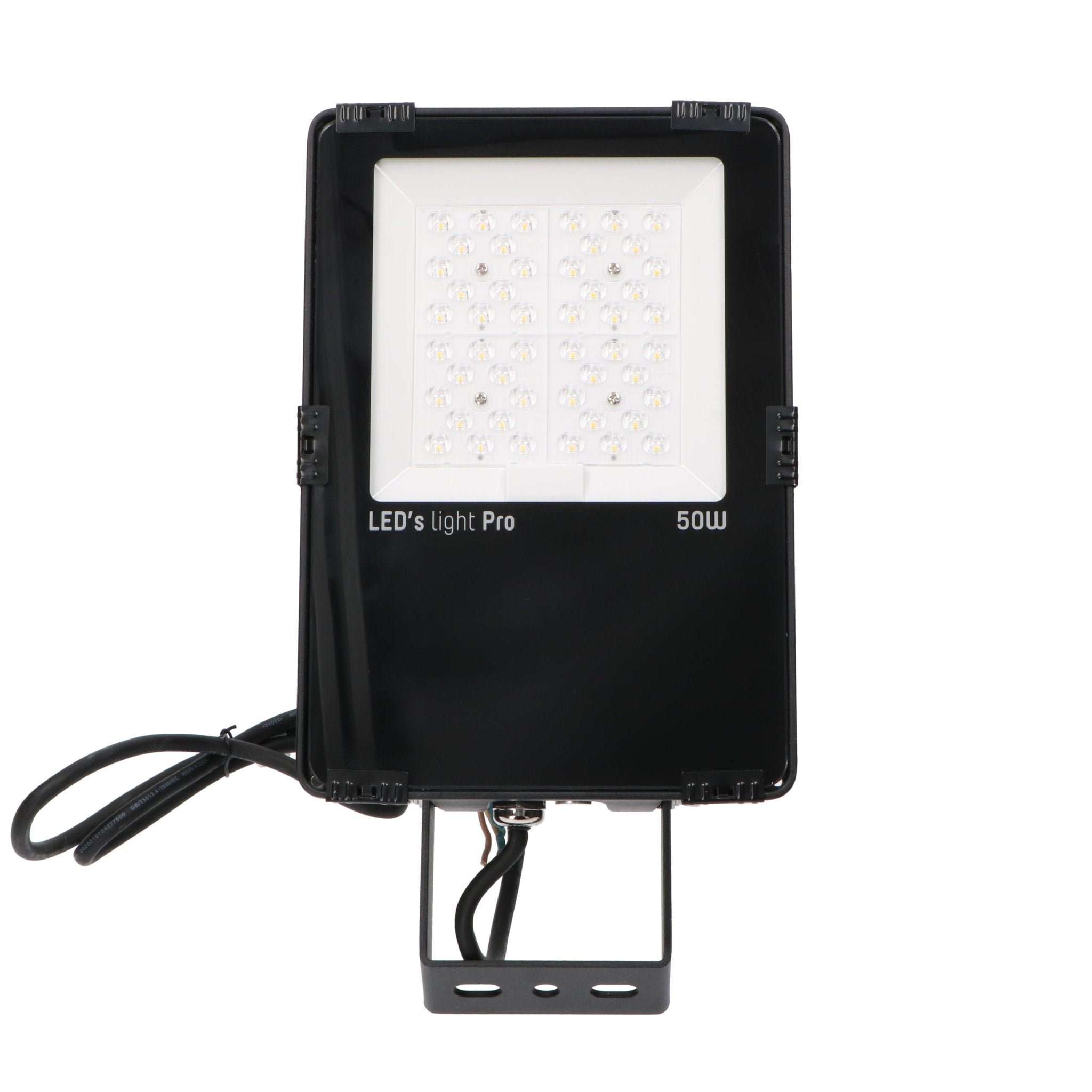 LED's Light Pro HeavyDuty LED Schijnwerper 50W - Waterdicht (IP66) & Corrosiebestendig (C4) - Zwart Schijnwerpers led.gl