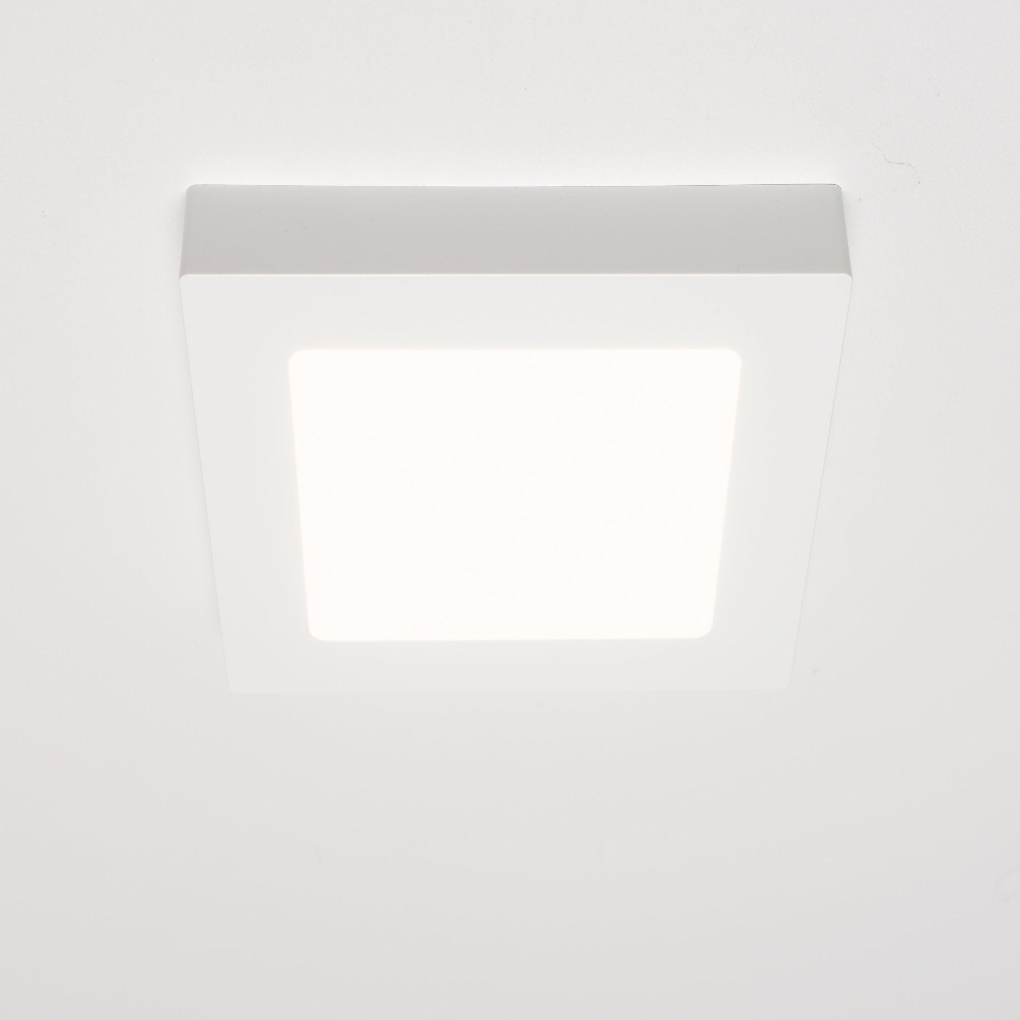 LED's Light LED Inbouwspot opbouwspot vierkant 15 cm - CCT - Dimbaar - Inbouw en opbouw - 1200 lm - Zaagmaat 147×147mm – Wit Plafondlampen led.gl