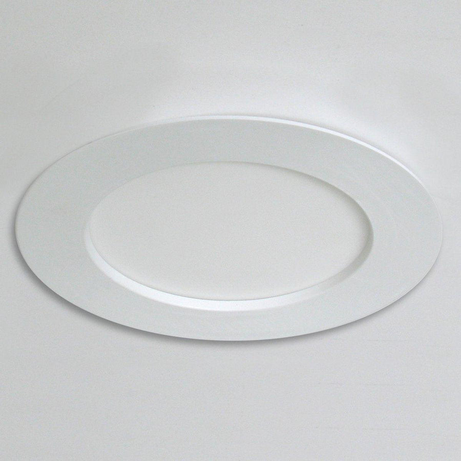 LED's Light Inbouw/Opbouw LED Plafondlamp Downlight - Dimbaar - 18W – 1820 lm – Ø240 mm – Zaagmaat Ø 220mm | CCT 3000K / 4000K / 6000K - Wit Plafondlampen led.gl
