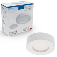 LED's Light LED Inbouwspot 6W 500lm CCT 3000K/4000K/6000K – Zaagmaat Ø 100mm – Wit – Dimbaar Spotjes led.gl