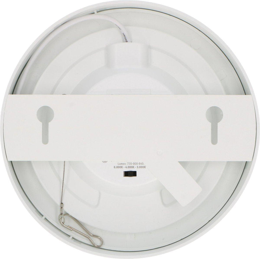 LED's Light Inbouw/Opbouw LED Plafondspot CCT Ø 15 cm - Dimbaar - warm en koud wit - Zaagmaat Ø 150mm – Wit Spotjes led.gl