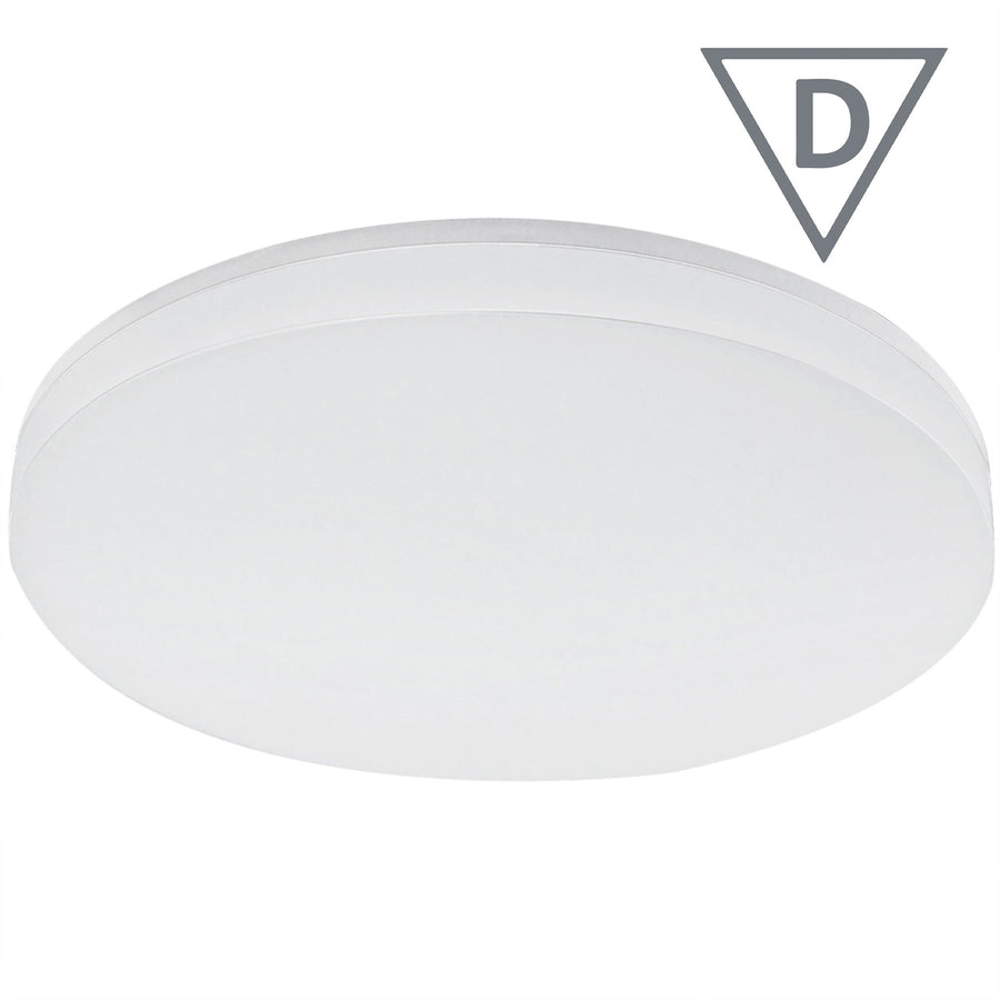 Industrial Waterdichte LED Plafondlamp ø 33 cm - Voor Binnen & Buiten - Koel wit Plafondlampen led.gl