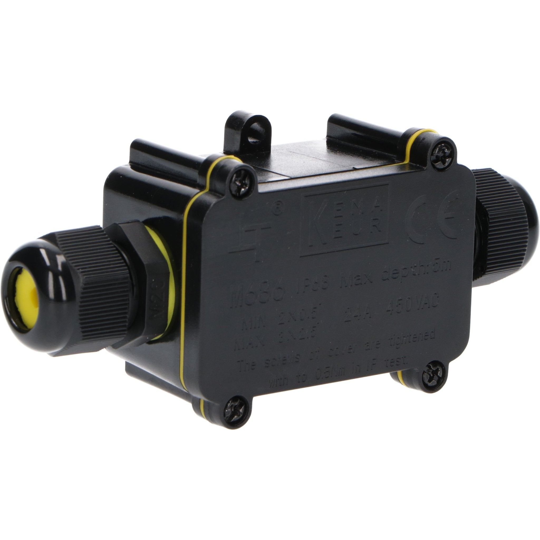 LED's Light Pro Kabeldoos I-connector - IP68 waterdicht - Lasdoos voor kabels van 4 tot 12 mm Kabelverbinders led.gl