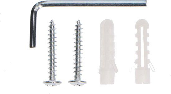 3 pack - LED's Light Kubus LED Wandlamp buiten - 2 lichts - IP65 Waterdicht - Warm wit licht - Wit Wandlampen led.gl