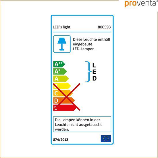 LED's Light Universele Plafondlamp 1600 - Geschikt voor badkamer IP44 - Koel wit (4000K) - 30 cm Plafondlampen led.gl