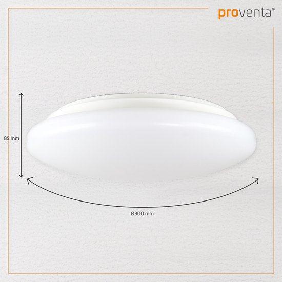 LED's Light Universele Plafondlamp 1500 - Geschikt voor badkamer IP44 - Warm wit (3000K) - 30 cm Plafondlampen led.gl