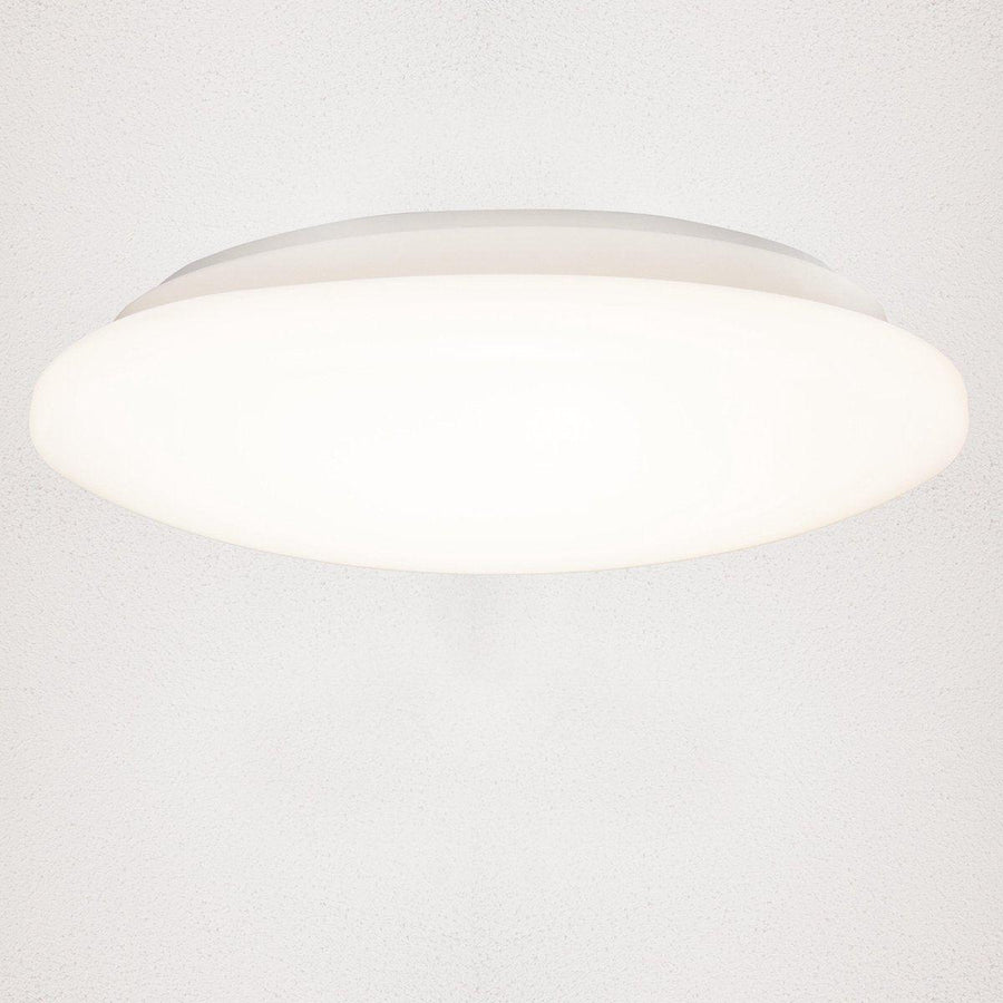 LED Badkamerlamp rond 37 cm - universeel - Spatwaterbestendig IP44 - Koud wit licht Plafondlampen led.gl