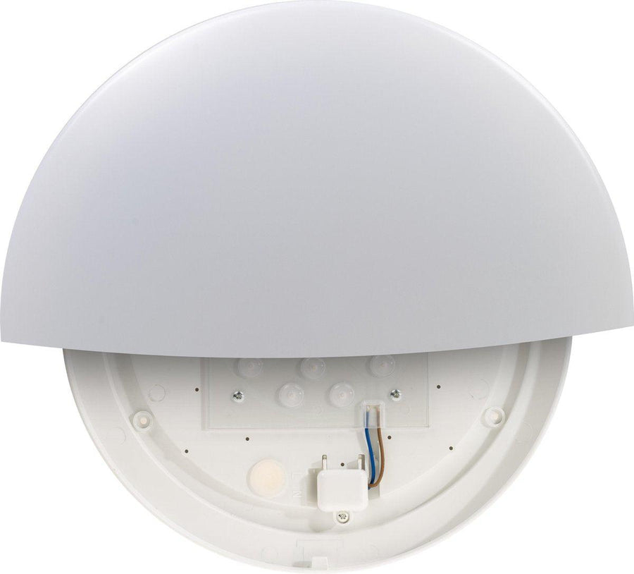 LED Badkamerlamp rond 37 cm - universeel - Spatwaterbestendig IP44 - Koud wit licht Plafondlampen led.gl