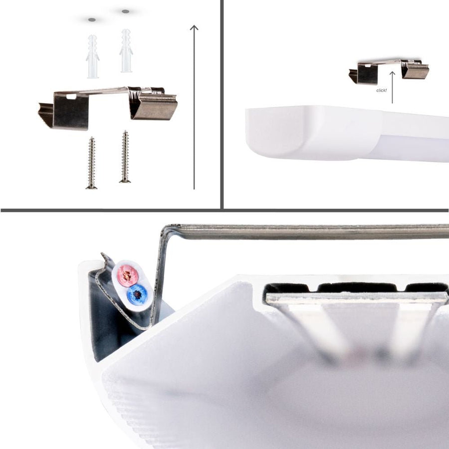 LED's Light LED TL lamp 120 cm voor binnen - Complete LED TL verlichting - 4650 lm TL verlichting led.gl