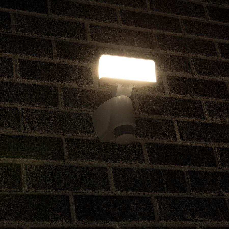 LED Buitenlamp met bewegingssensor - Licht volgt beweging - Kantelbaar - IP44 - Wit Buitenlampen led.gl