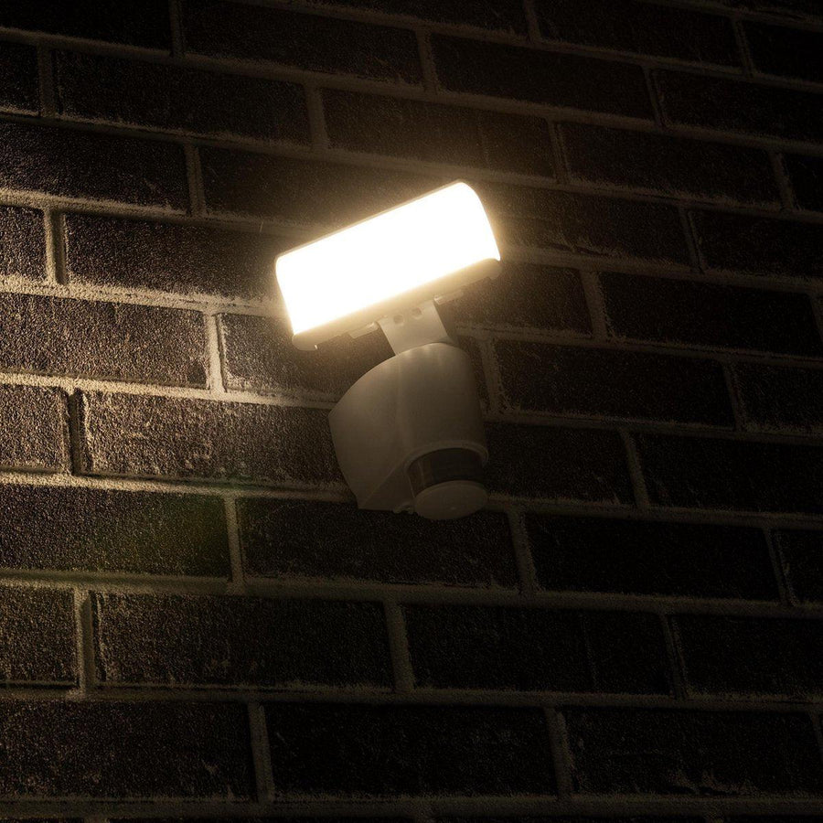 LED Buitenlamp met bewegingssensor - Licht volgt beweging - Kantelbaar - IP44 - Wit Buitenlampen led.gl