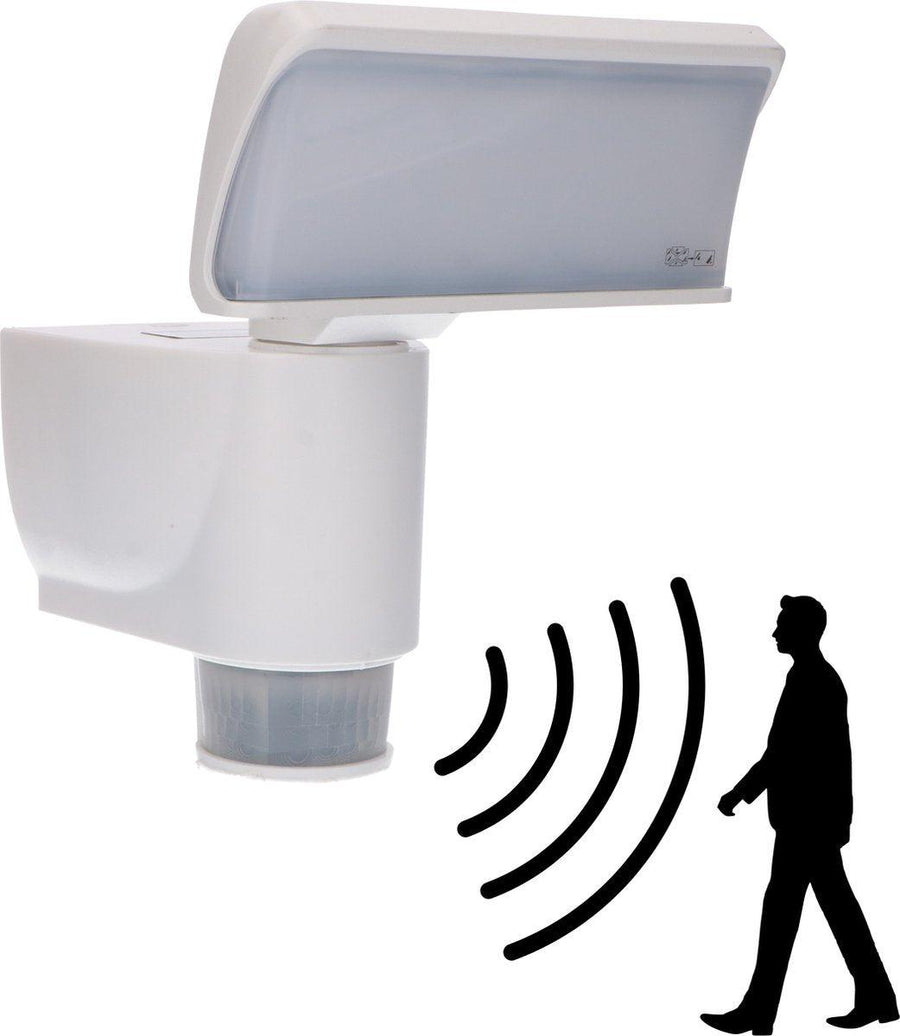 LED Buitenlamp met bewegingssensor - Licht volgt beweging - Kantelbaar - IP44 - Wit Buitenlampen led.gl