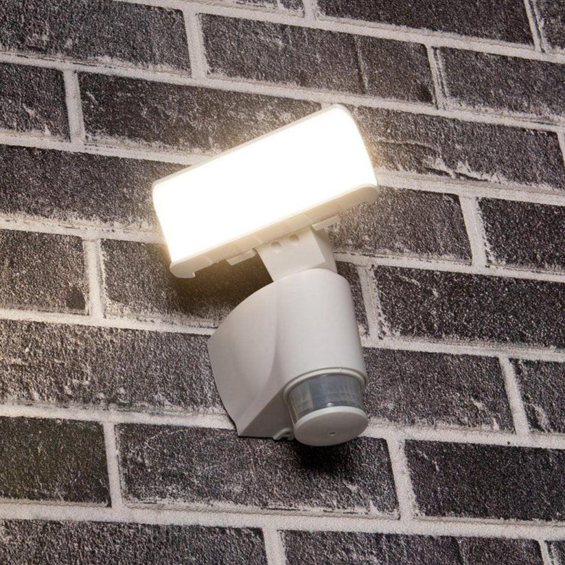 LED Buitenlamp met bewegingssensor - Licht volgt beweging - Kantelbaar - IP44 - Wit Buitenlampen led.gl