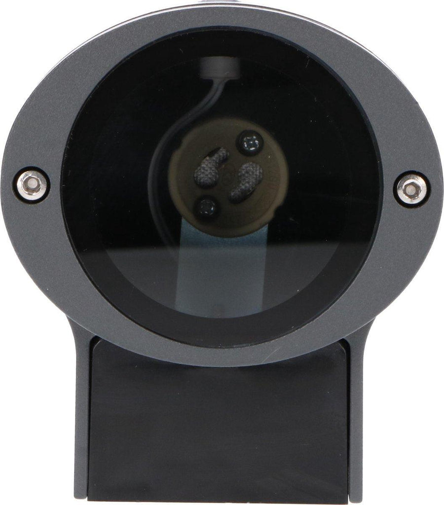 2 pack - LED's Light LED Buitenlamp met sensor - IP44 waterdicht - GU10 fitting - Model Bari - Antraciet Buitenlampen led.gl