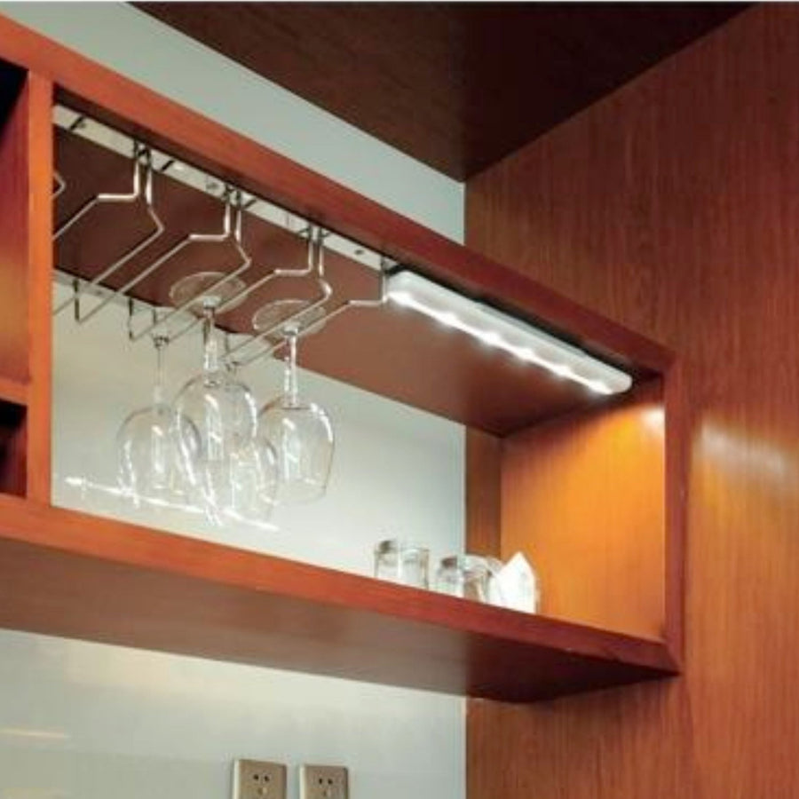 LED kast- en keukenlamp met sensor - Draadloos op batterijen - 25 cm Kastverlichting led.gl