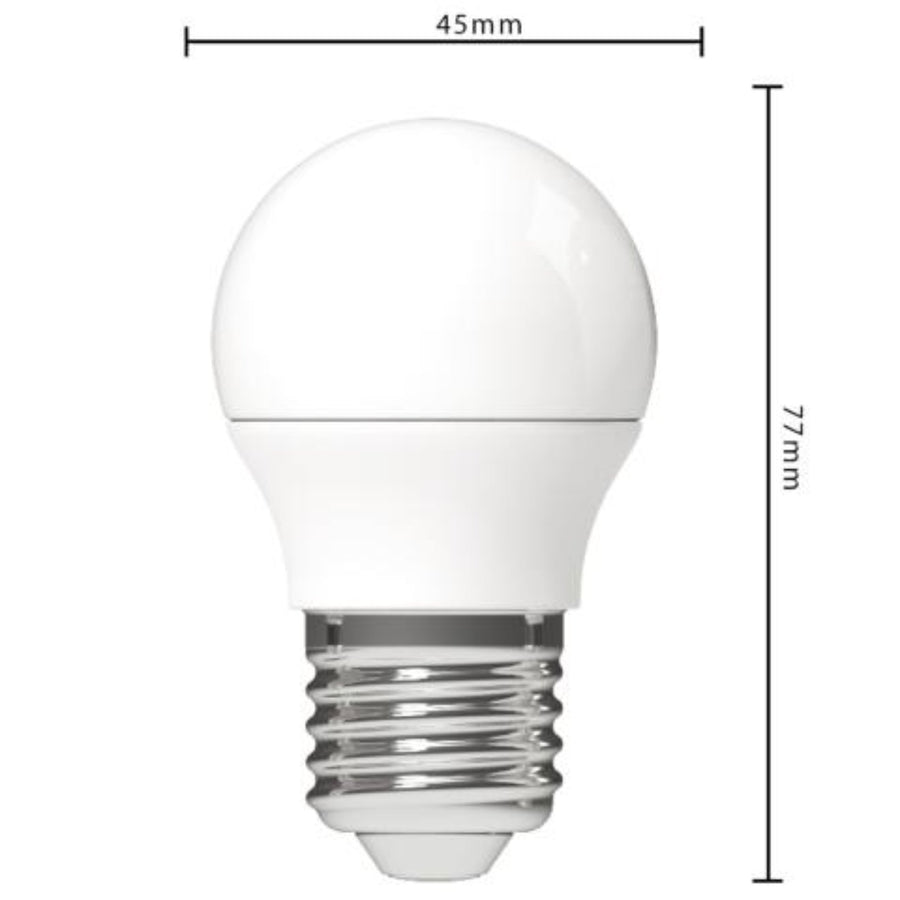 LED E27 Lampen - 470 lm - Warm wit licht - 3 lampen Lichtbronnen led.gl