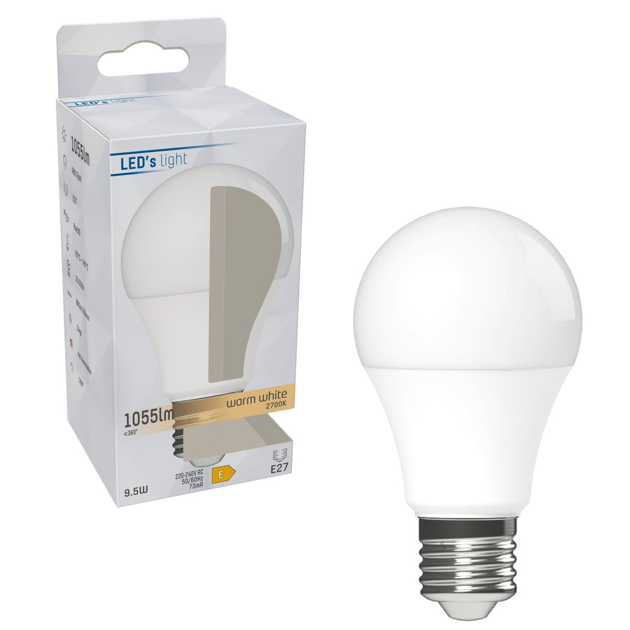 LED Lamp E27 - 1055 lm - Warm wit licht - 1 lamp Lichtbronnen led.gl