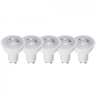 GU10 LED Spotjes - Warm wit licht - 4W/50W - 345 lm - 5PACK Spotjes led.gl