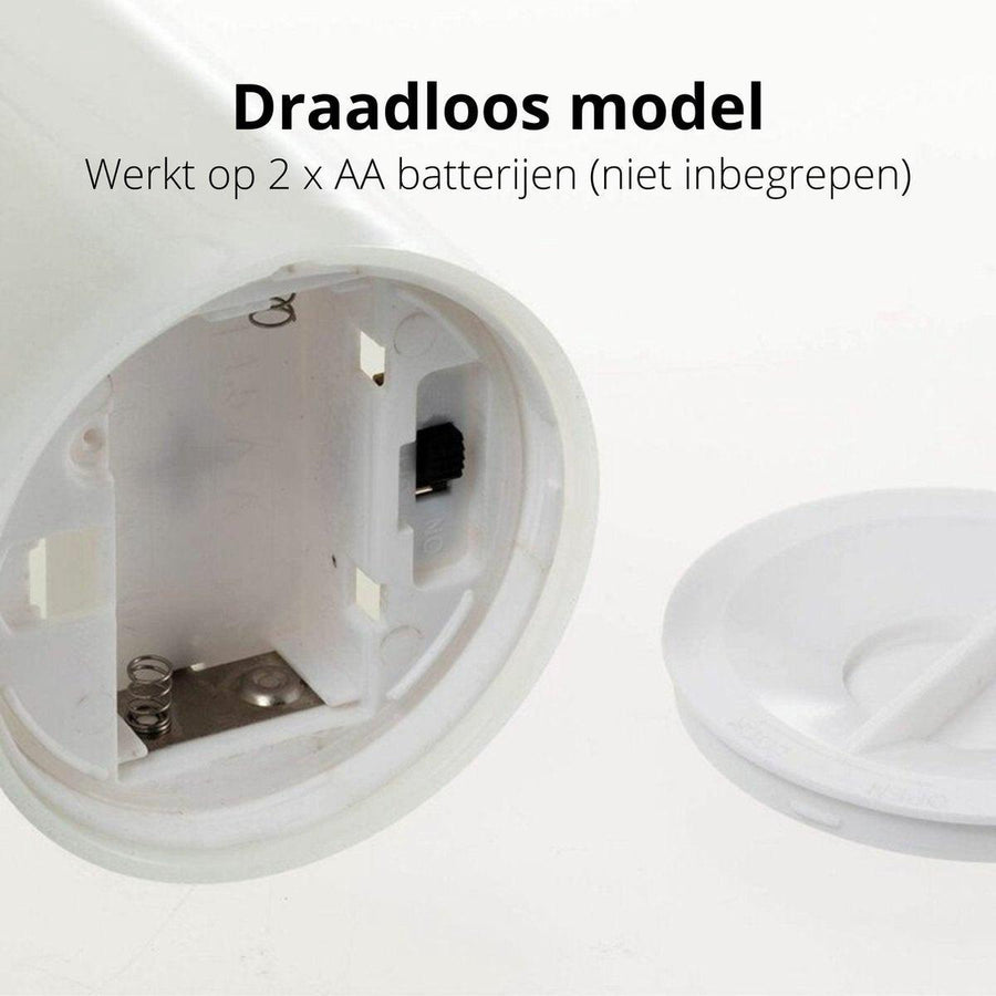 LED Lantaarn basket met LED kaars voor binnen en buiten - Draadloos op batterijen - Zwart Tafellampenen led.gl