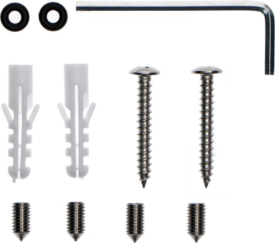 2 pack - LED Muurlamp buiten met GU10 fitting - Strepen - Rimini - IP44 - Antraciet Wandlampen led.gl