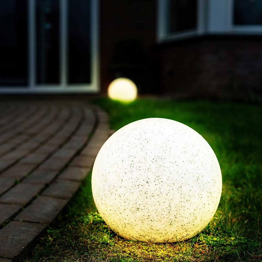 LED Padverlichting Steen 20 cm met sensor - Automatisch aan en uit - IP65 Waterdicht Buitenlampen led.gl