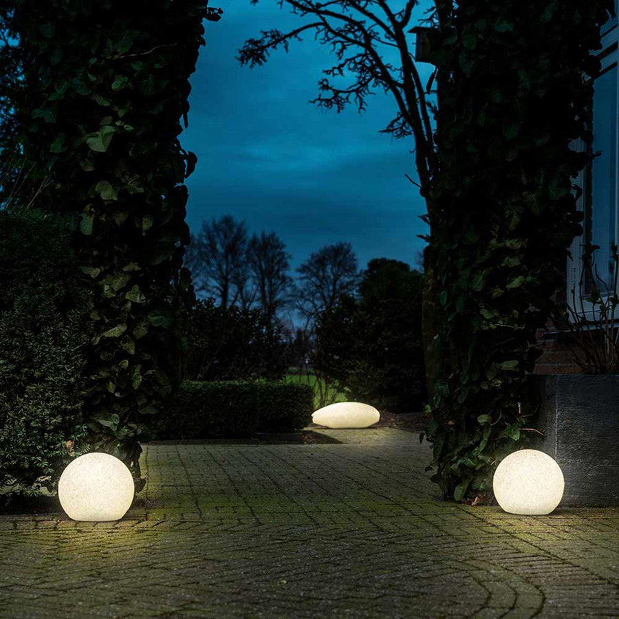 LED Padverlichting Steen 20 cm met sensor - Automatisch aan en uit - IP65 Waterdicht Buitenlampen led.gl