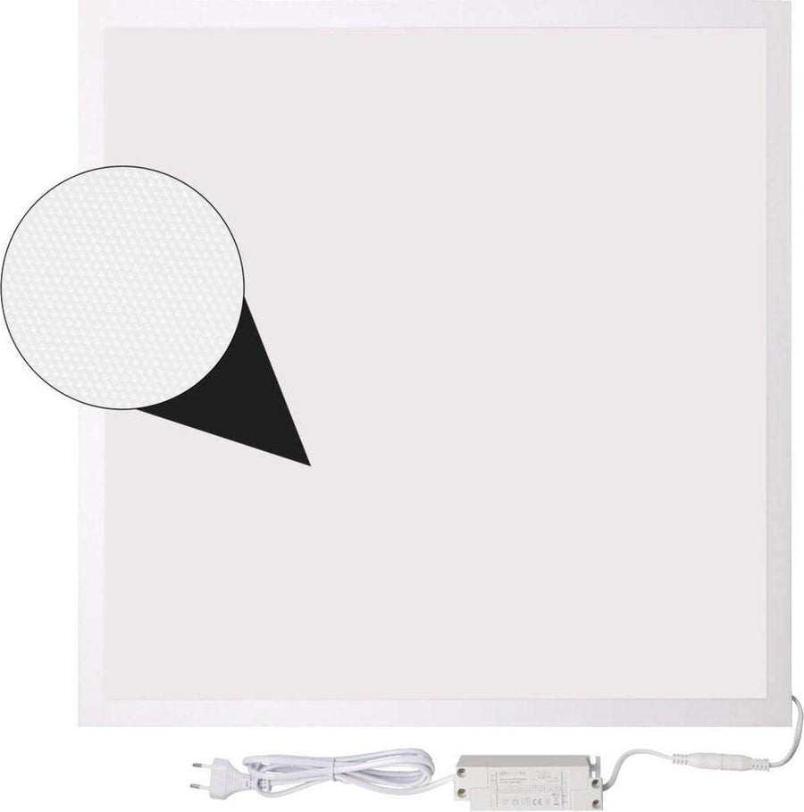 LED Paneel 60 x 60 cm - Systeemplafond verlichting - Warm wit licht - 3450 lm Panelen led.gl