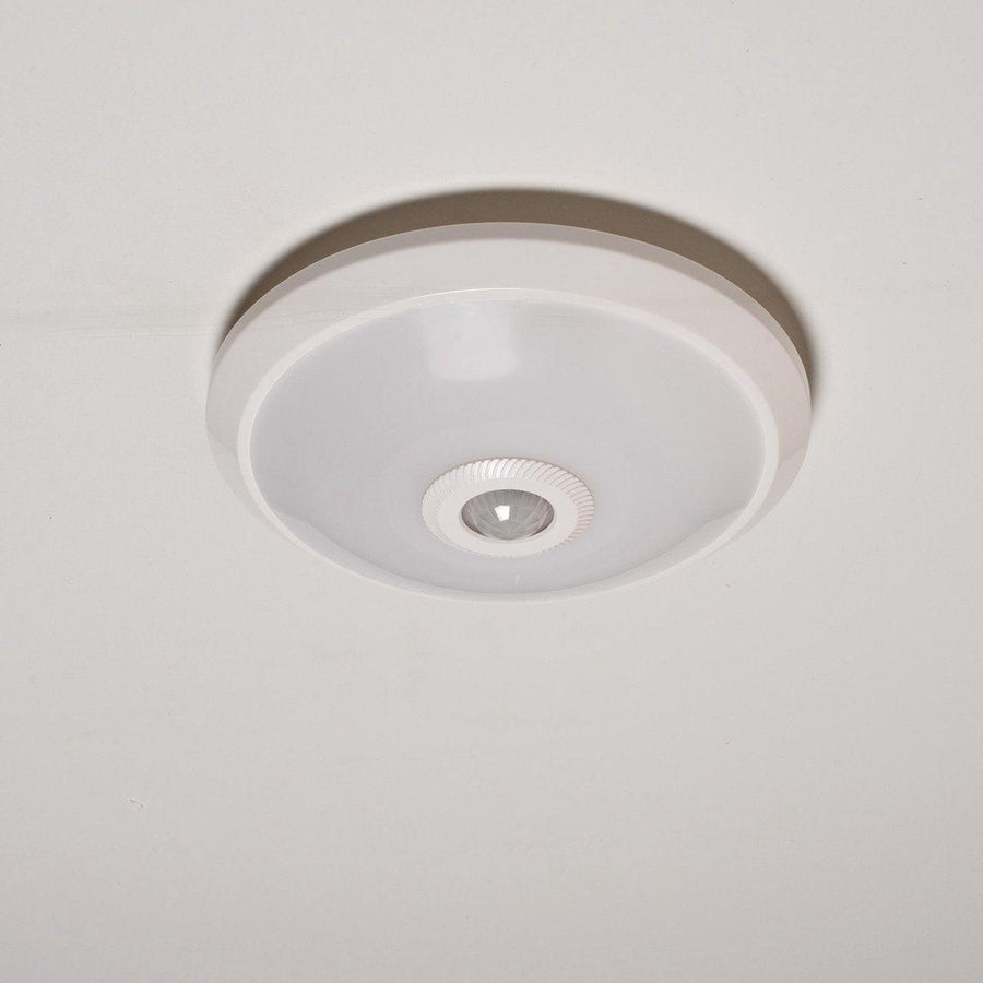 LED Plafondlamp 24 cm met bewegingssensor - Spatwaterdicht - Warm wit Plafondlampen led.gl