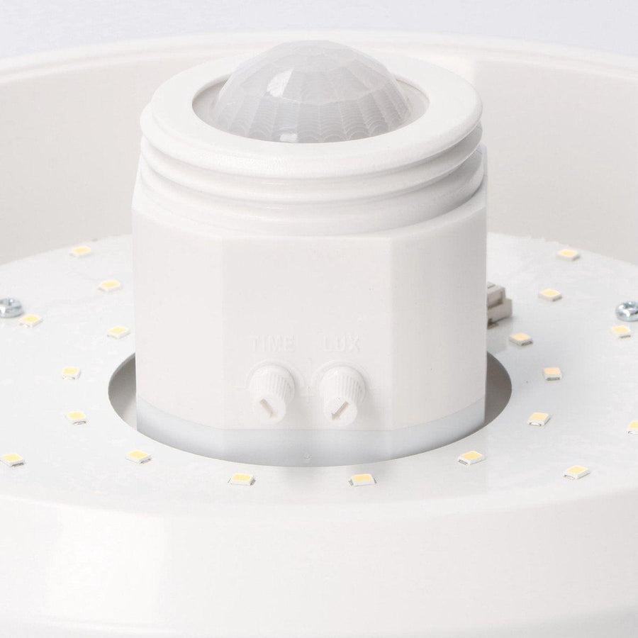 LED Plafondlamp 24 cm met bewegingssensor - Spatwaterdicht - Warm wit Plafondlampen led.gl