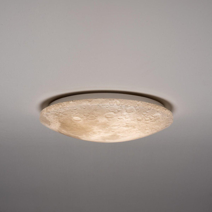 LED Plafondlamp maan voor slaapkamer - 40 cm - Dimbaar met afstandsbediening Plafondlampen led.gl
