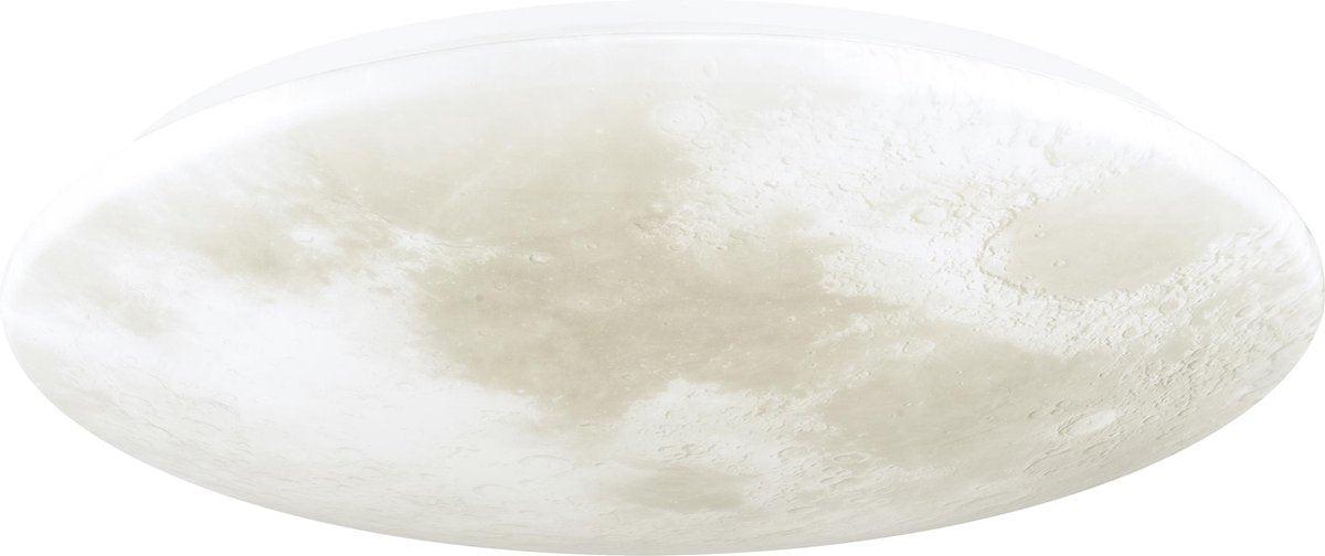 LED Plafondlamp maan voor slaapkamer - 40 cm - Dimbaar met afstandsbediening Plafondlampen led.gl