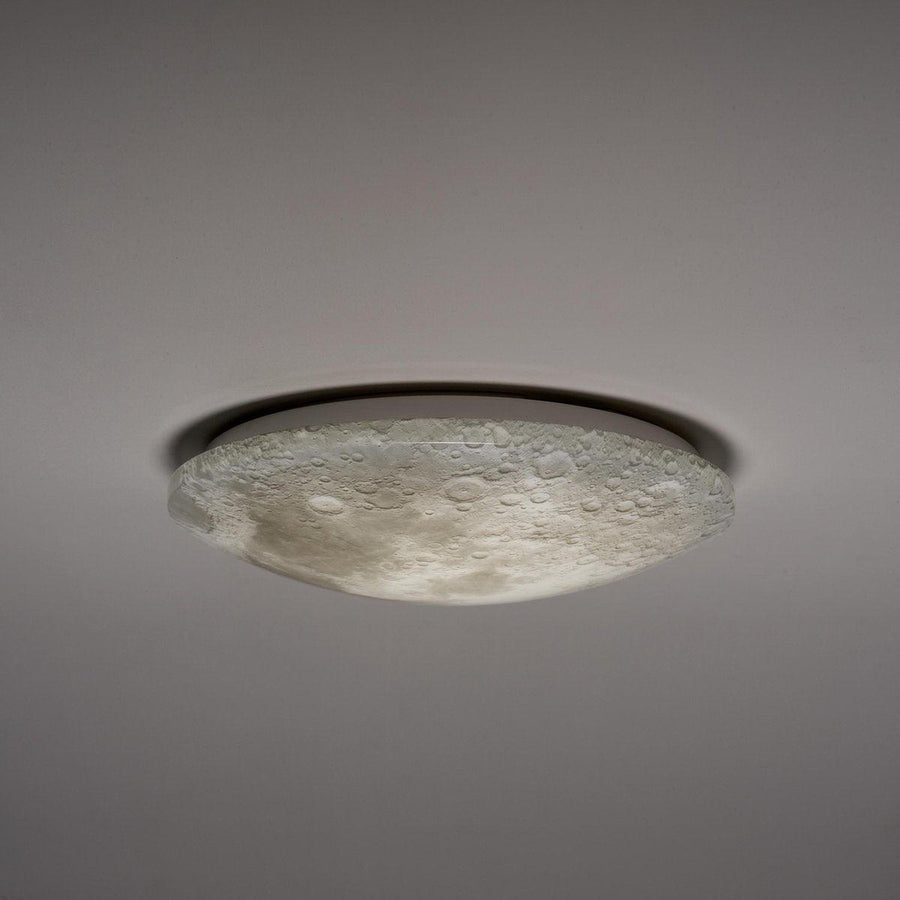 LED Plafondlamp maan voor slaapkamer - 40 cm - Dimbaar met afstandsbediening Plafondlampen led.gl