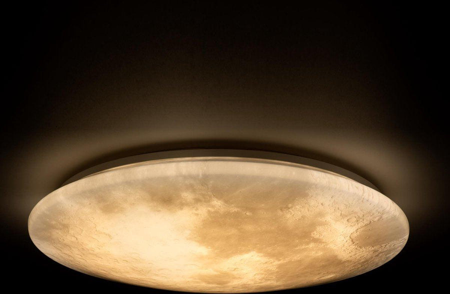 LED's Light Maan Plafondlamp voor de Slaapkamer - Dimbaar met afstandsbediening - 60 cm Plafondlampen led.gl