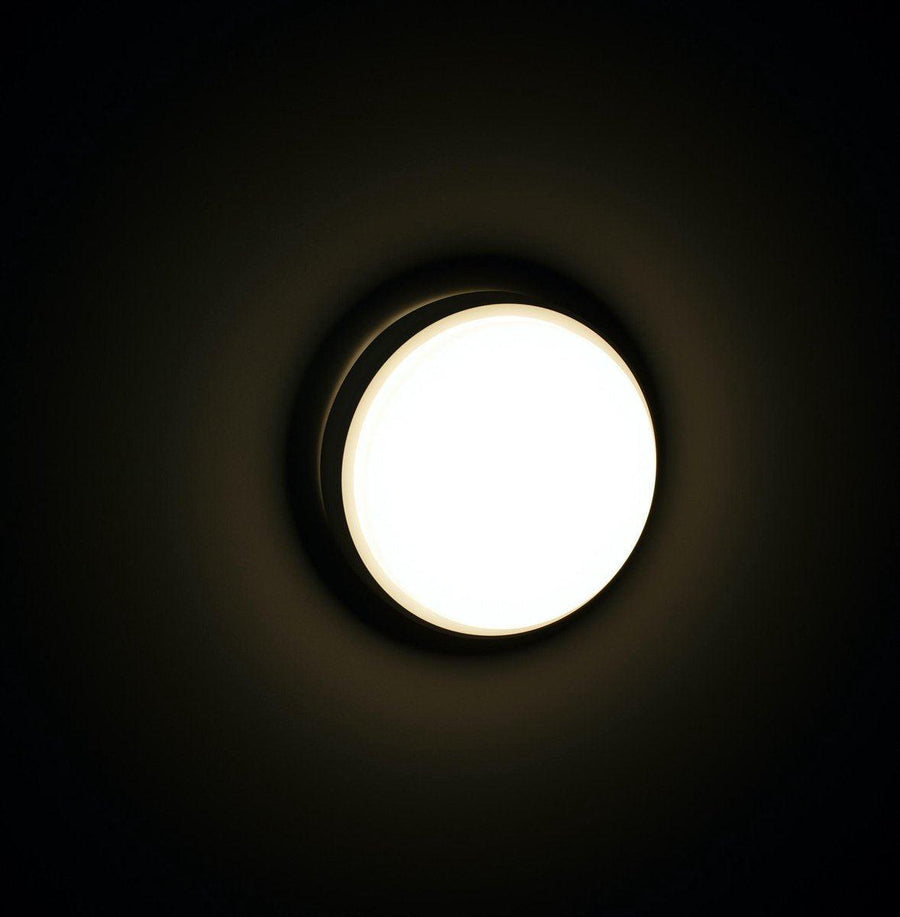LED Plafondlamp voor buiten - Rond 21 cm - Koud wit licht - IP54 - 10W Plafondlampen led.gl