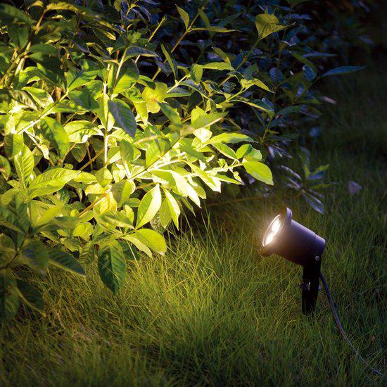 LED's Light LED Prikspot met Stekker - Kantelbaar - GU10 fitting - IP54 - Model Melfi - Zwart Prikspotjes led.gl