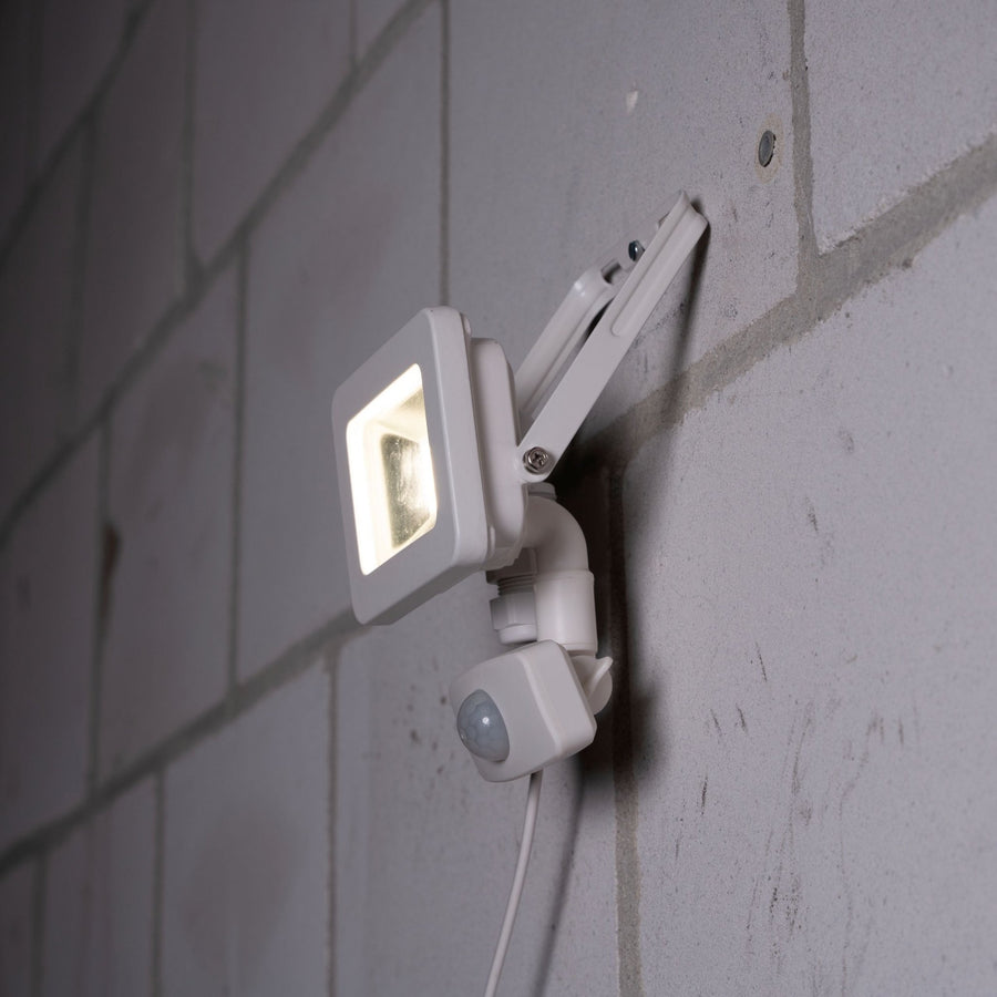 LED's Light Breedstraler 1100 - Met licht- en bewegingssensor - Binnen & Buiten - 10W - Wit Schijnwerpers led.gl