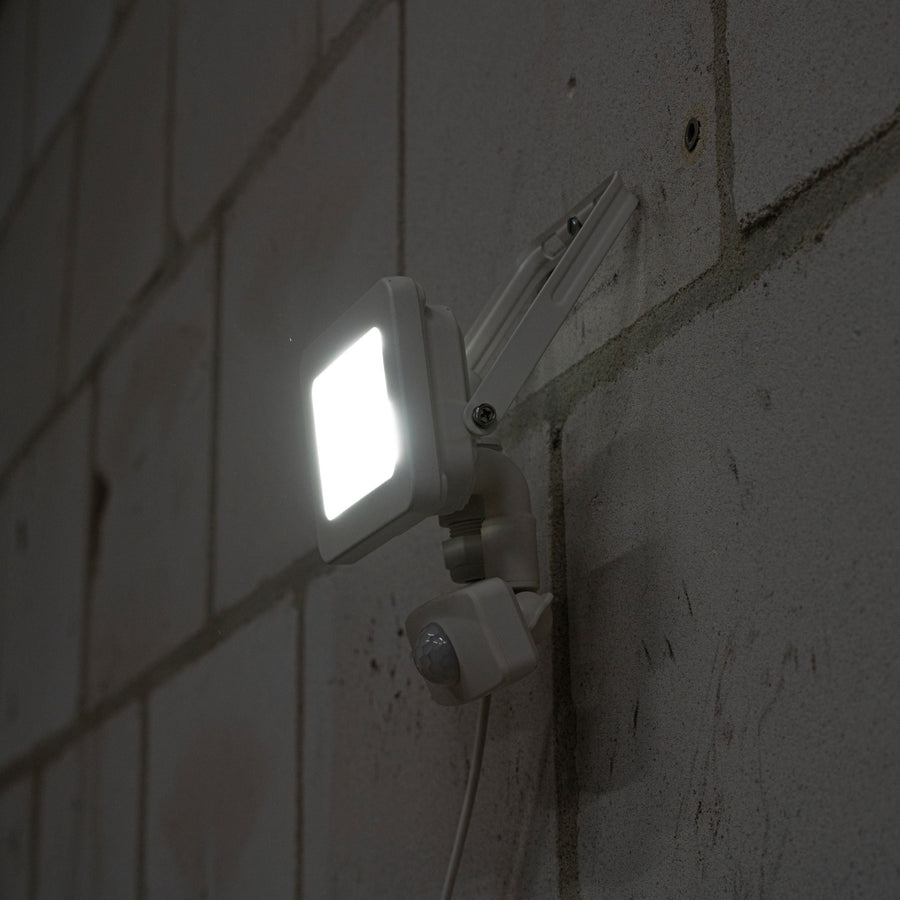 LED's Light Breedstraler 1100 - Met licht- en bewegingssensor - Binnen & Buiten - 10W - Wit Schijnwerpers led.gl