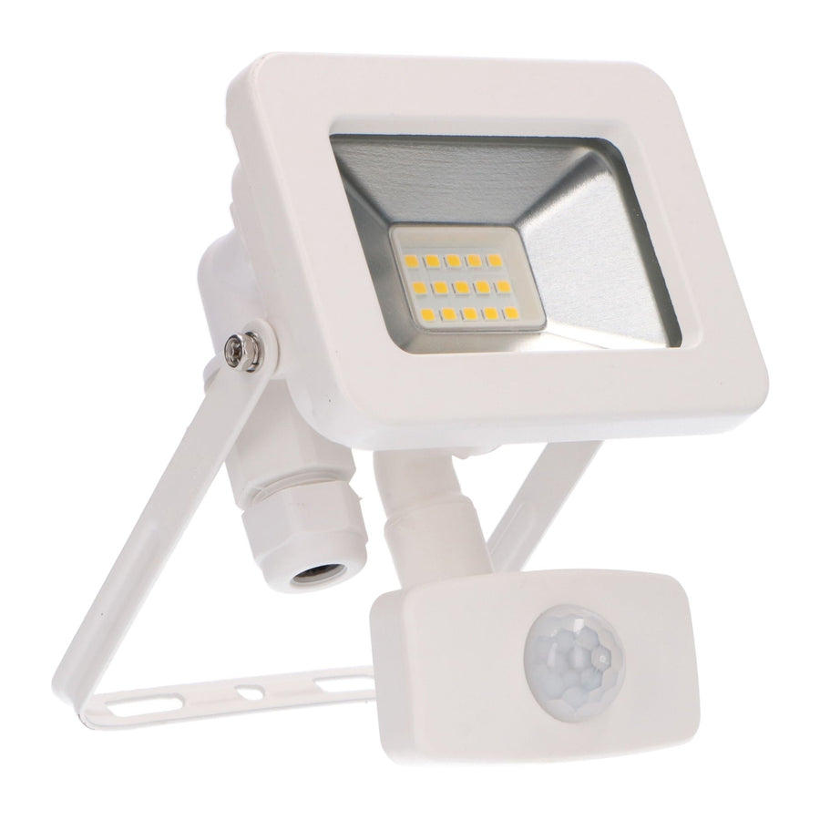 LED's Light Breedstraler 1100 - Met licht- en bewegingssensor - Binnen & Buiten - 10W - Wit Schijnwerpers led.gl
